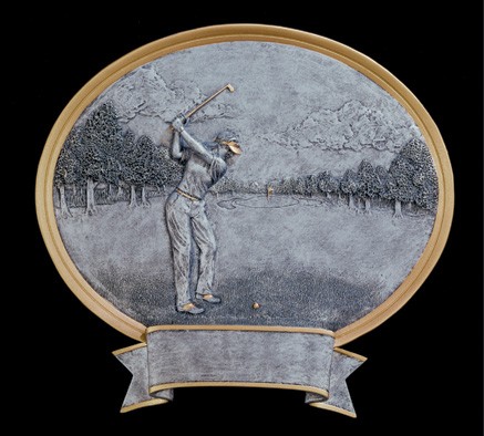 8" Golf Female Legend Plate 2