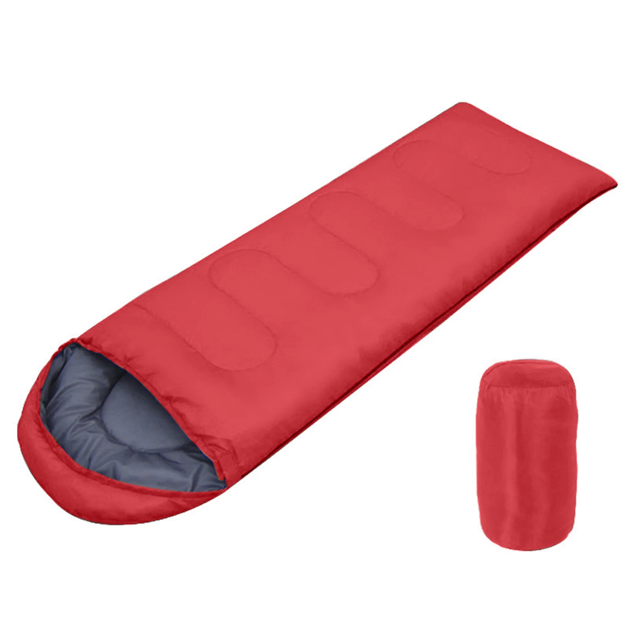 Outdoor Camping Envelope Hooded Sleeping Bags 3