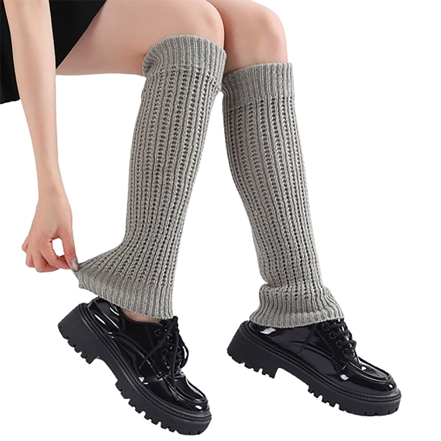 Women Knitted Long Boot Socks 3