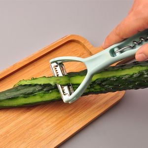 2 In 1 Stainless Steel Fruit And Vegetable Peeler Knife 25