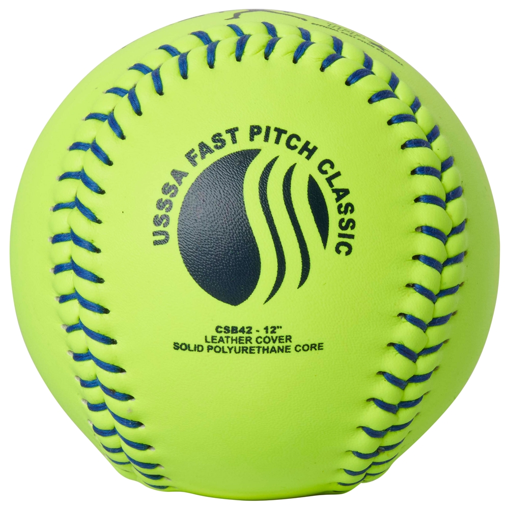 USSSA  - 12" Fast Pitch - Leather Cover .47COR 2