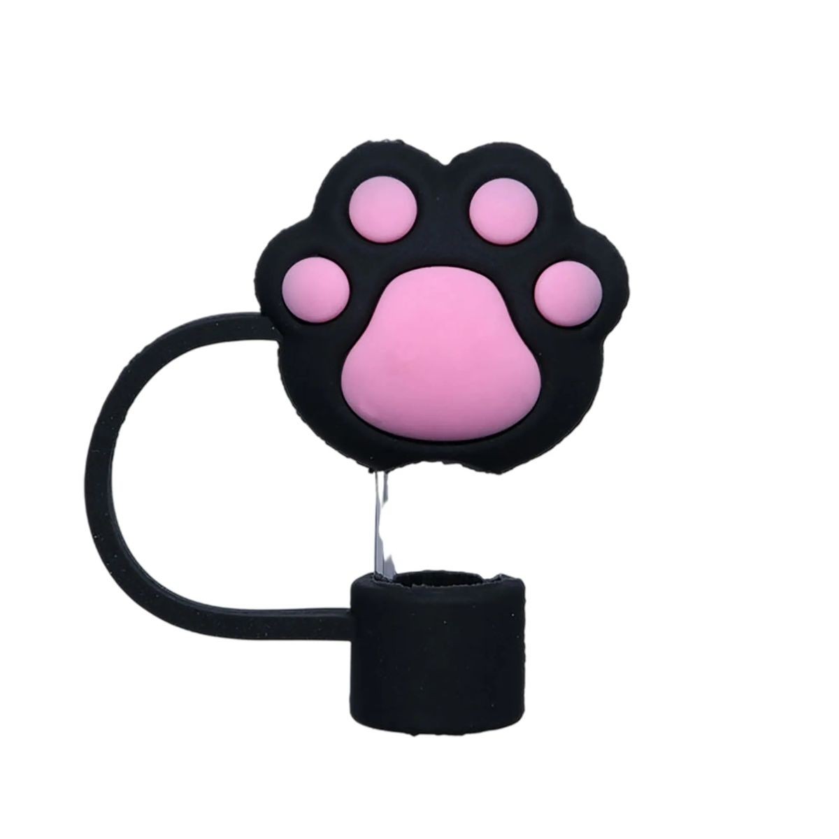 Food-Grade Silicone Straw Covers 1.97 inches with Custom Logo Imprint 8