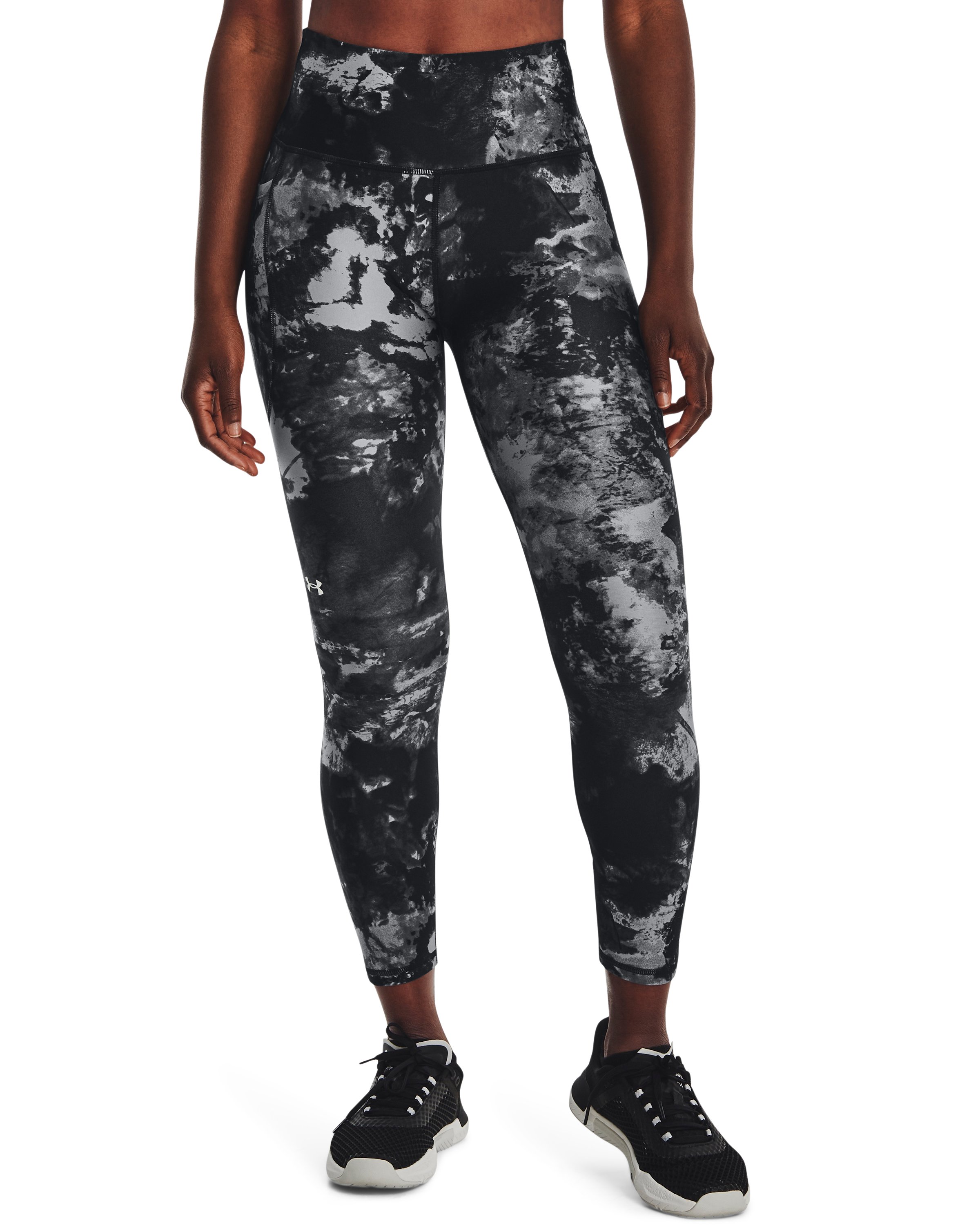 HeatGear No-Slip Waistband Printed Women's Ankle Leggings 7