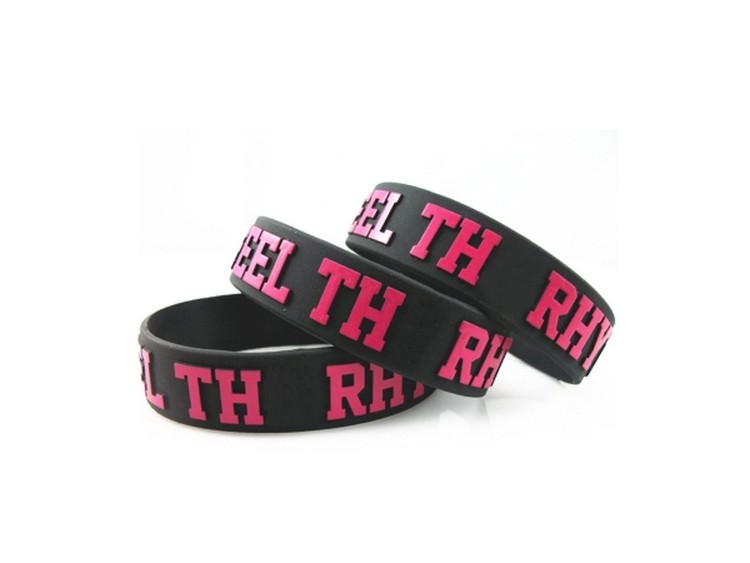 Embossed Silicone Bracelets 2