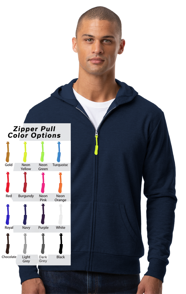 Custom Zipper Pull Essex Hoodie 12