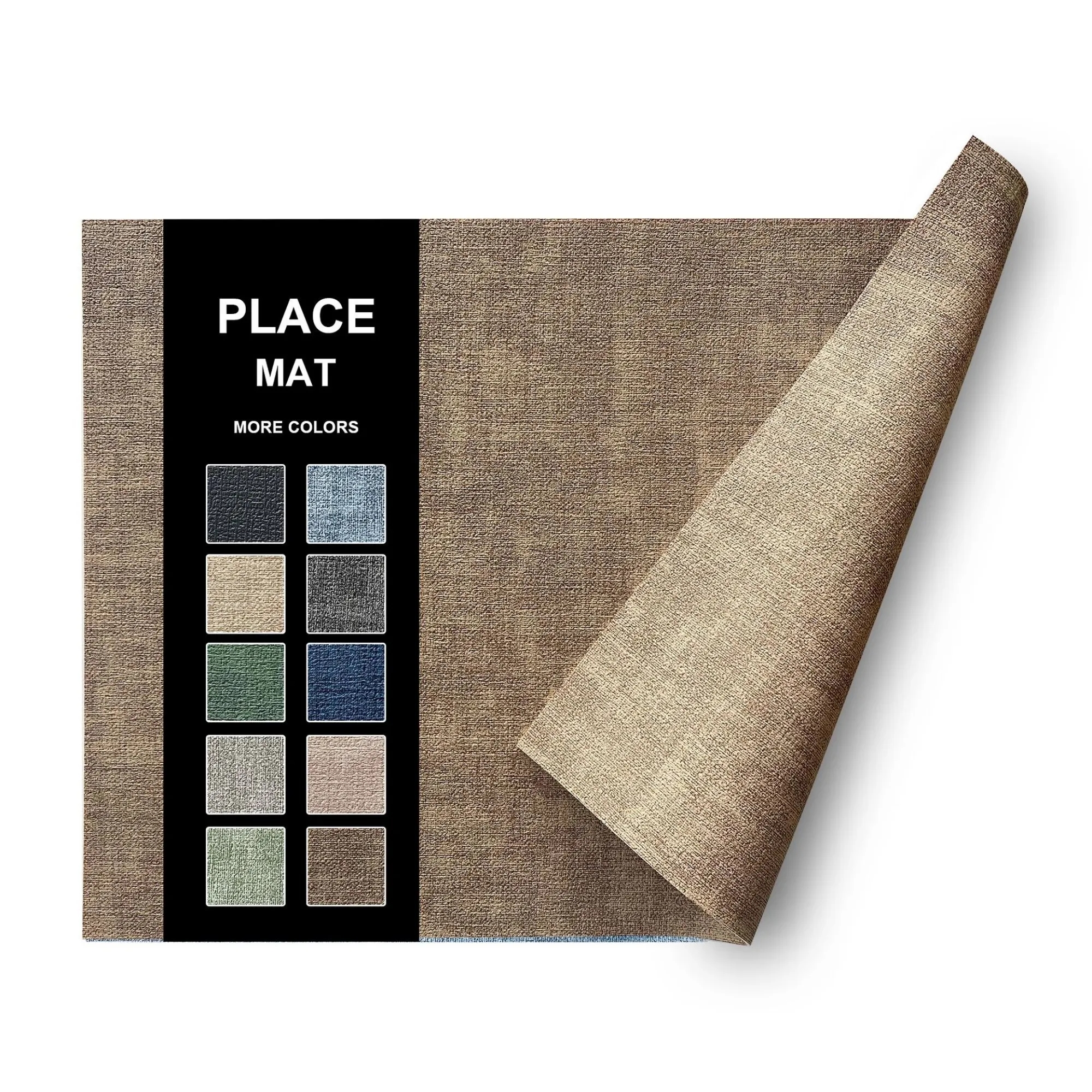 Premium Textured-Leather Placemats 3