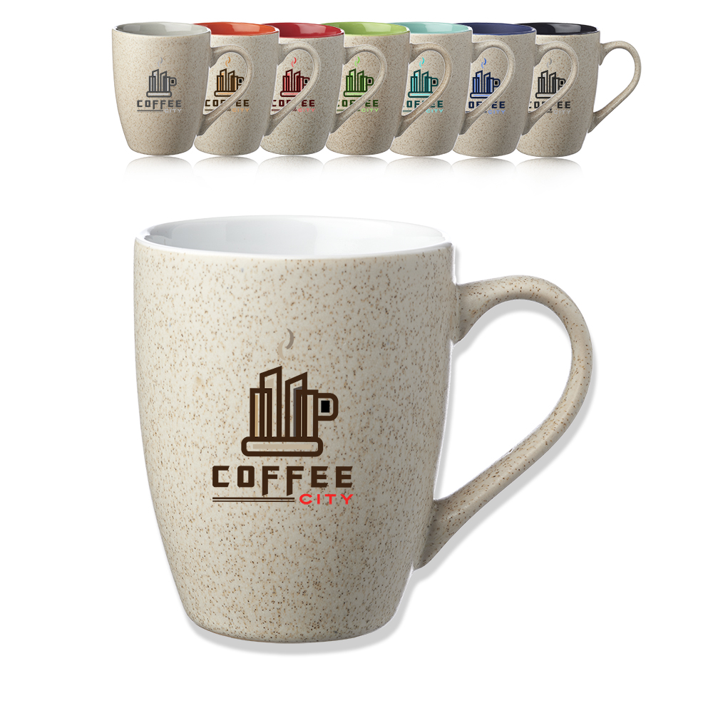 10 oz. Speckled Two Tone Coffee Mug 2