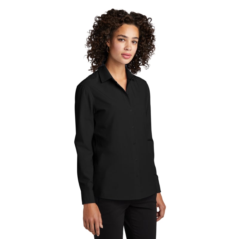 Mercer+Mettle Women's Long Sleeve Stretch Woven Shirt 13
