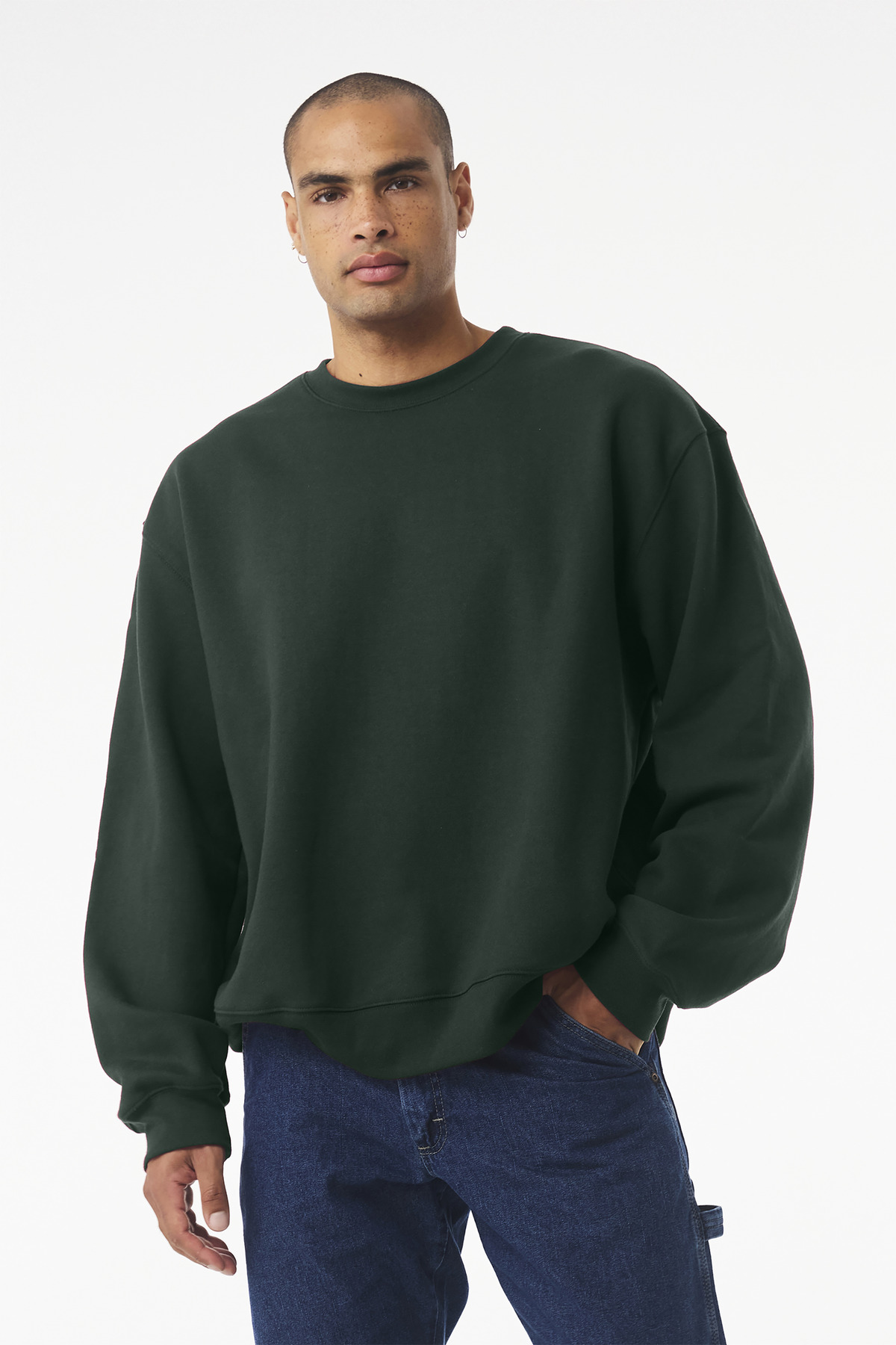 BELLA+CANVAS Unisex 10-Ounce Heavyweight Crewneck Sweatshirt BC4711 29