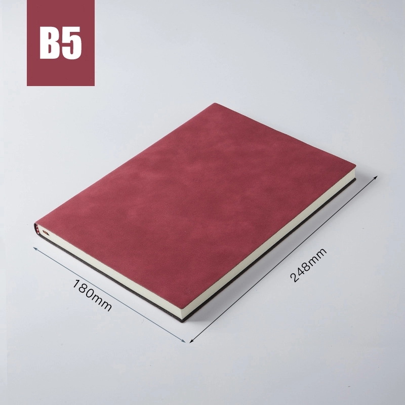 PU Leather A6/A5/B5 Business Travel Journal Diary Notebook 12