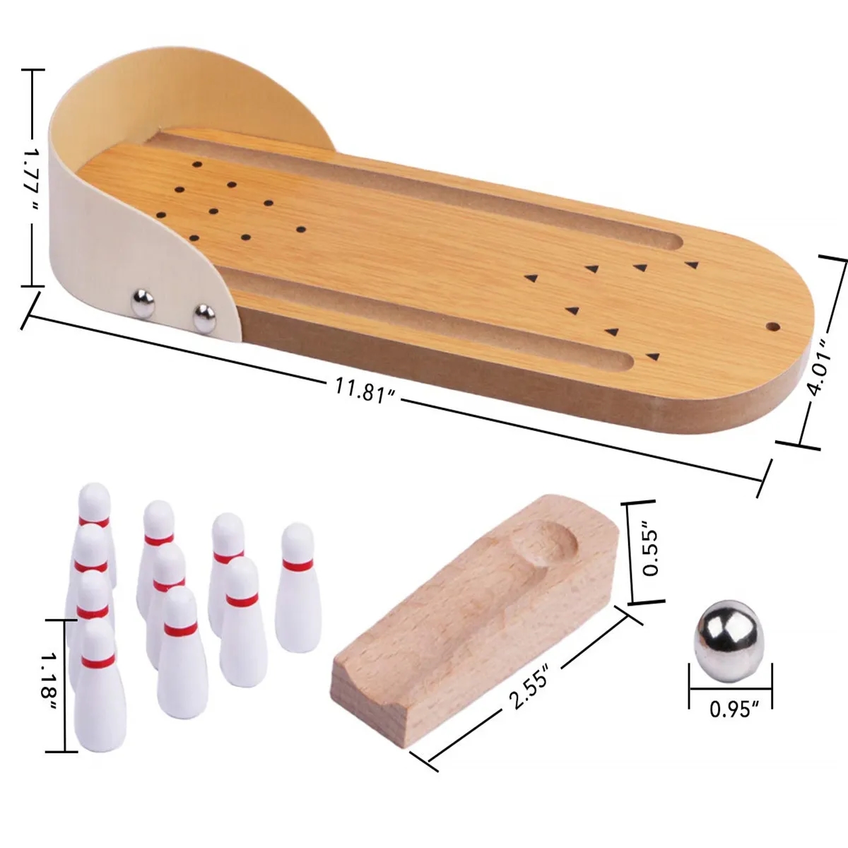 Table Top Mini Bowling Game Set 3