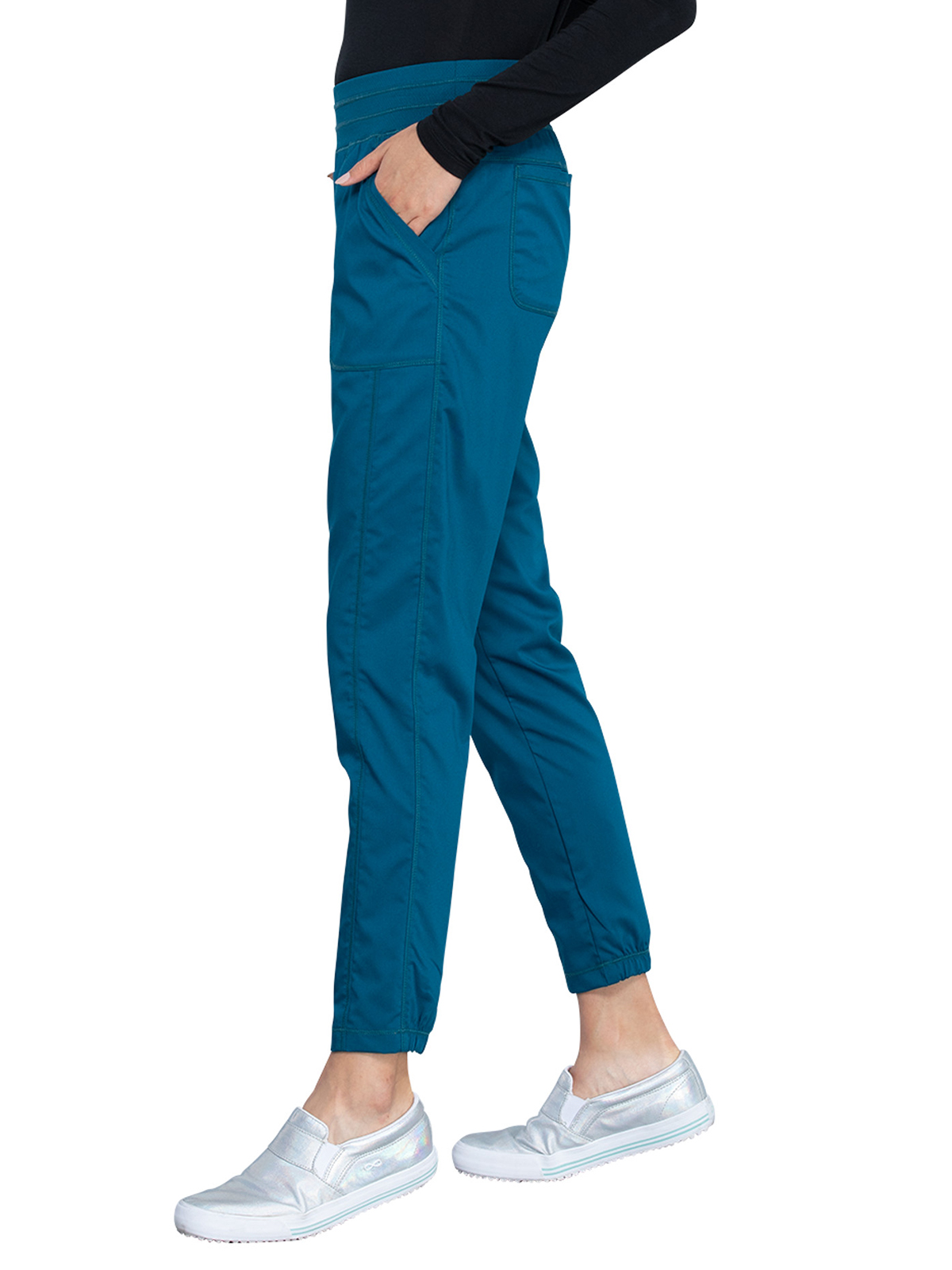 Cherokee - Workwear Revolution - Women's 5-Pocket Natural Rise Jogger Pant 1
