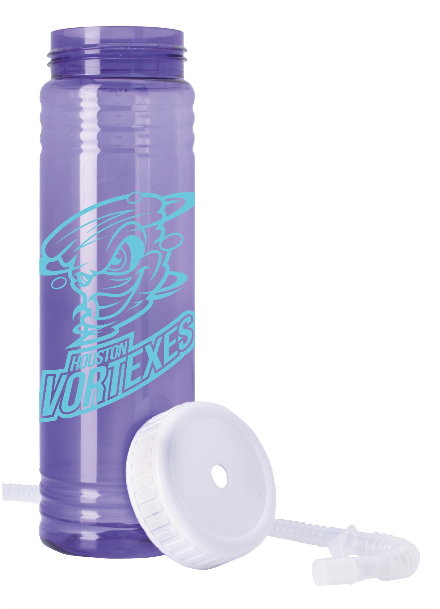 Garyline® Slim Fit Water Bottle With Straw Lid - 24 oz. 65