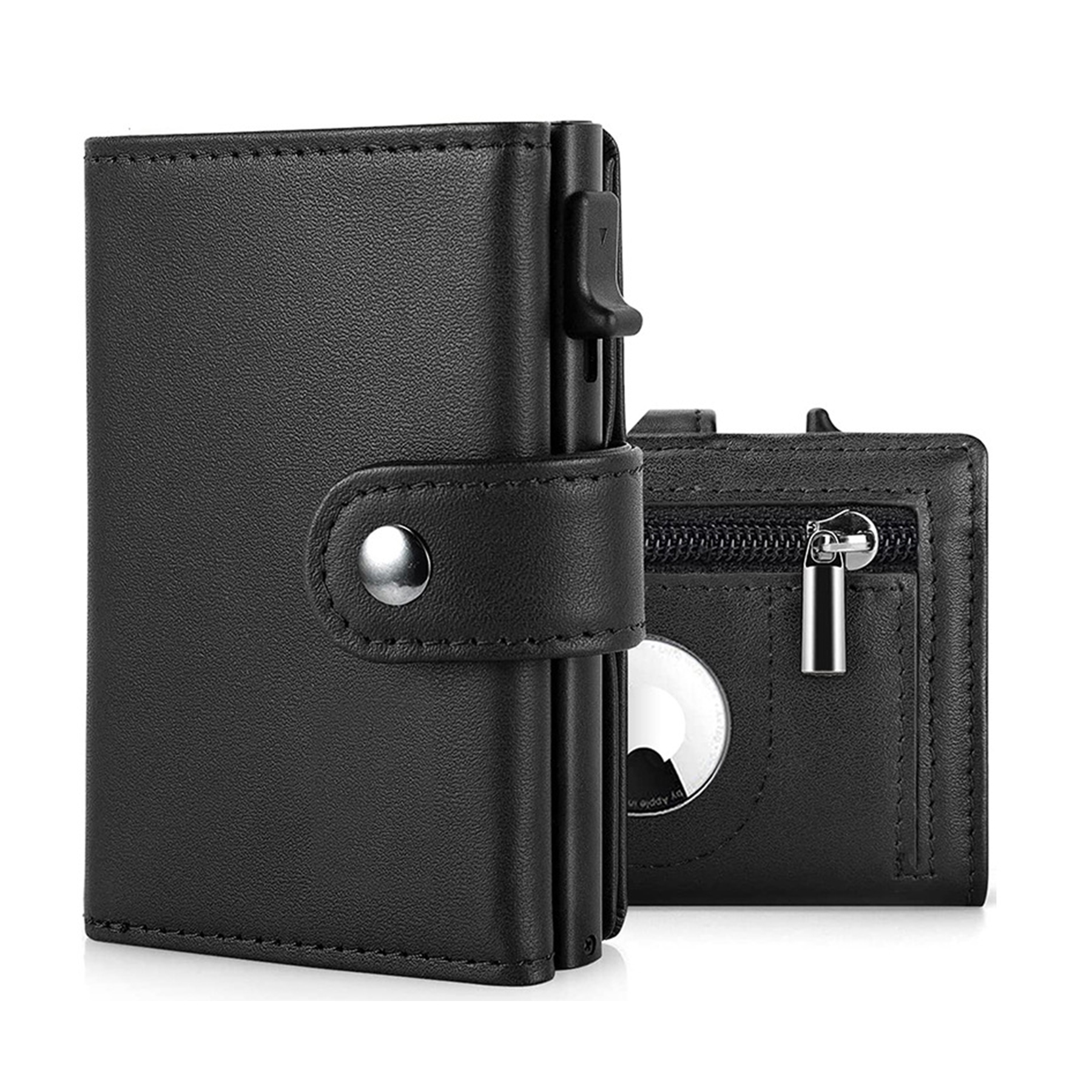 Genuine leather RFID anti-theft card holder 6