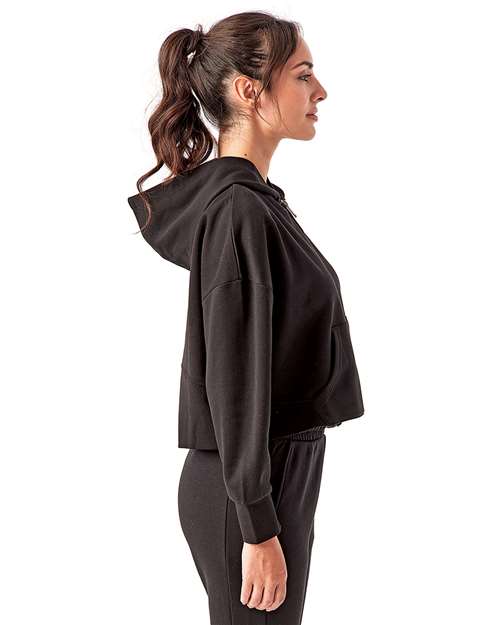 Women's Alice Half-Zip Hooded Sweatshirt - TD077 26