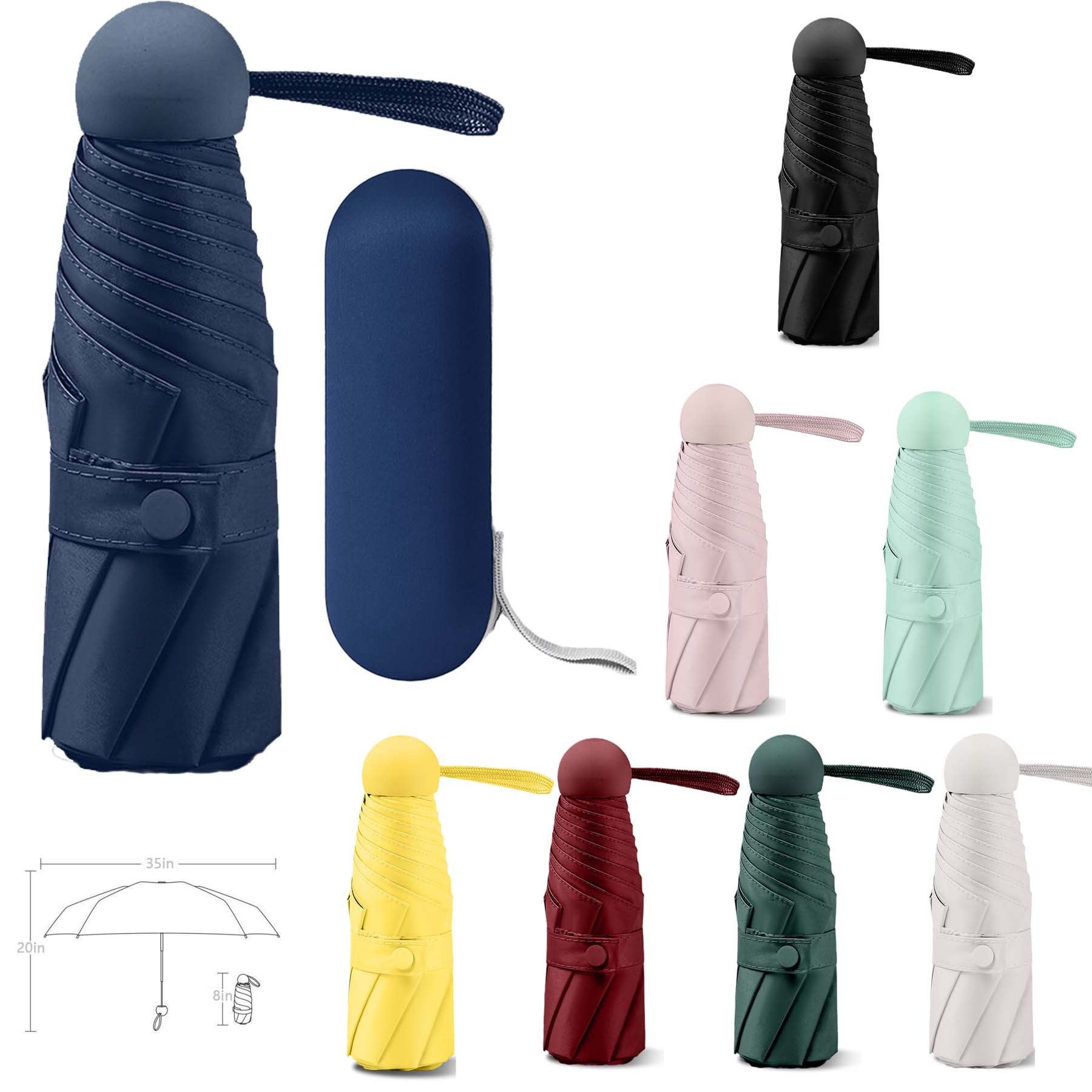 Mini Folding Capsule Umbrella 5