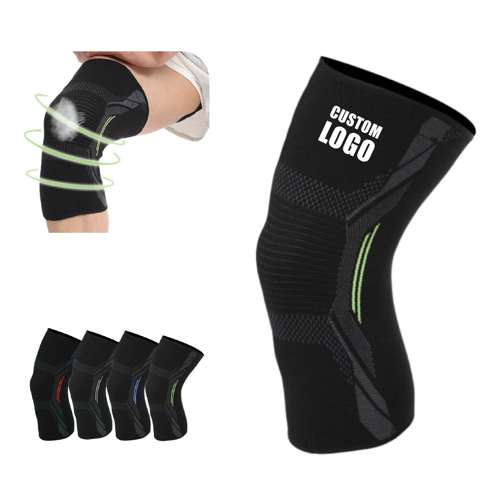 MOQ 10 pcs Athletic Knee Supports 1pc 1