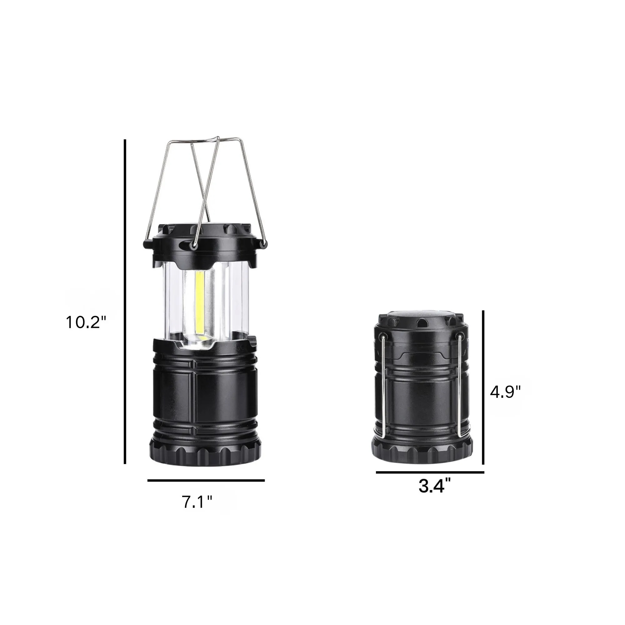 Led Outdoor Portable Telescopic Camping Lantern 8