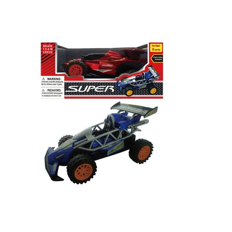 Friction Racing Cars - 9" Assorted Colors & Designs 2