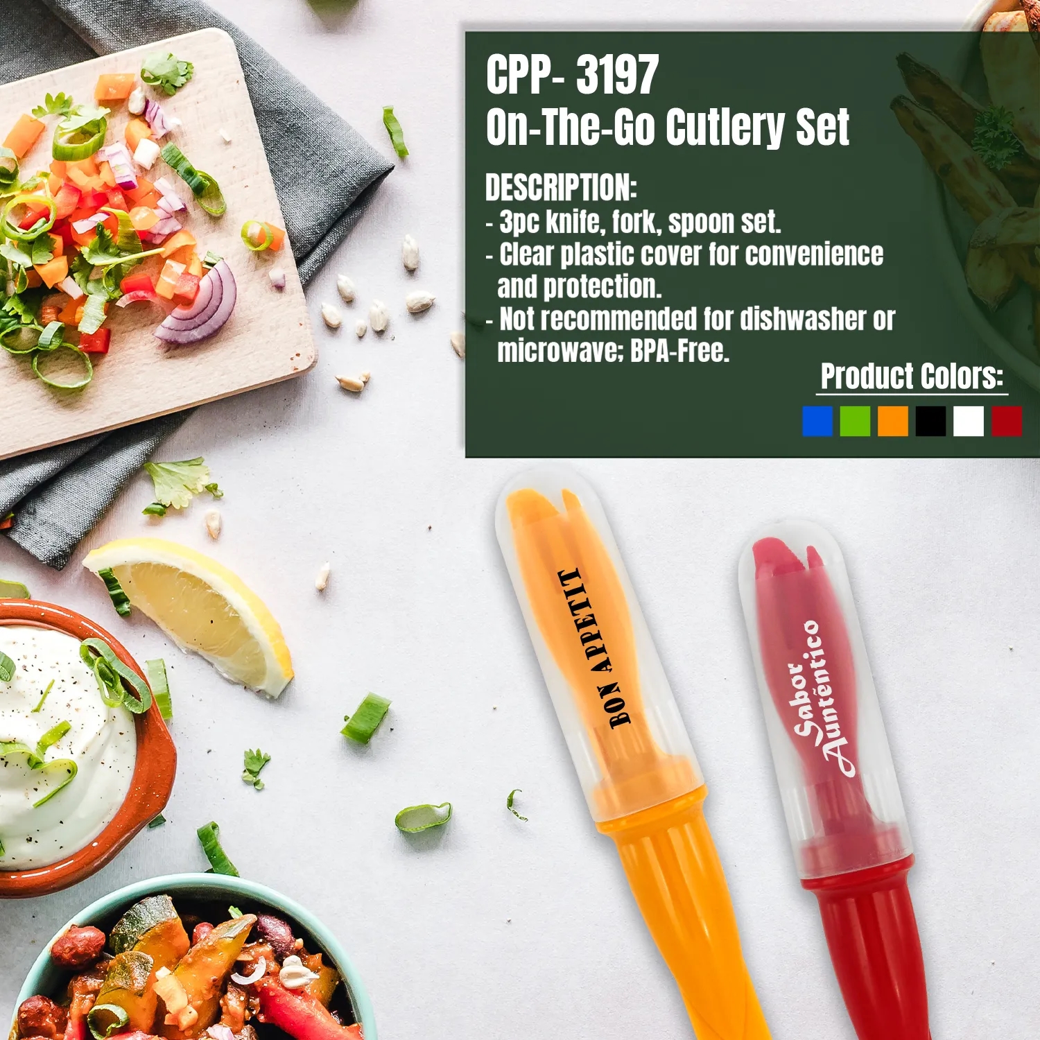 On-the-Go Cutlery Set 1