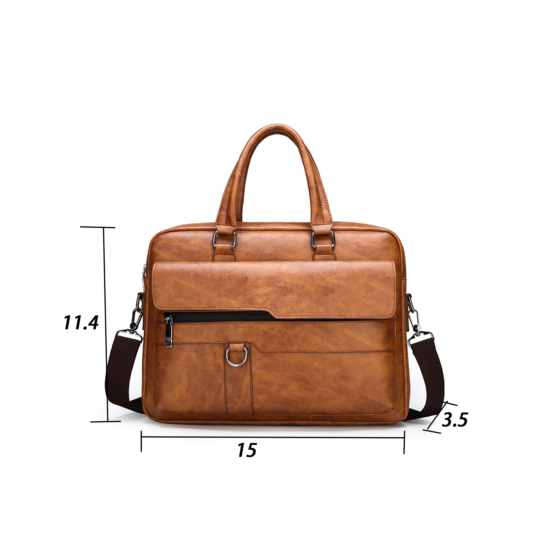 PU Men's Business Crossbody Bag 3