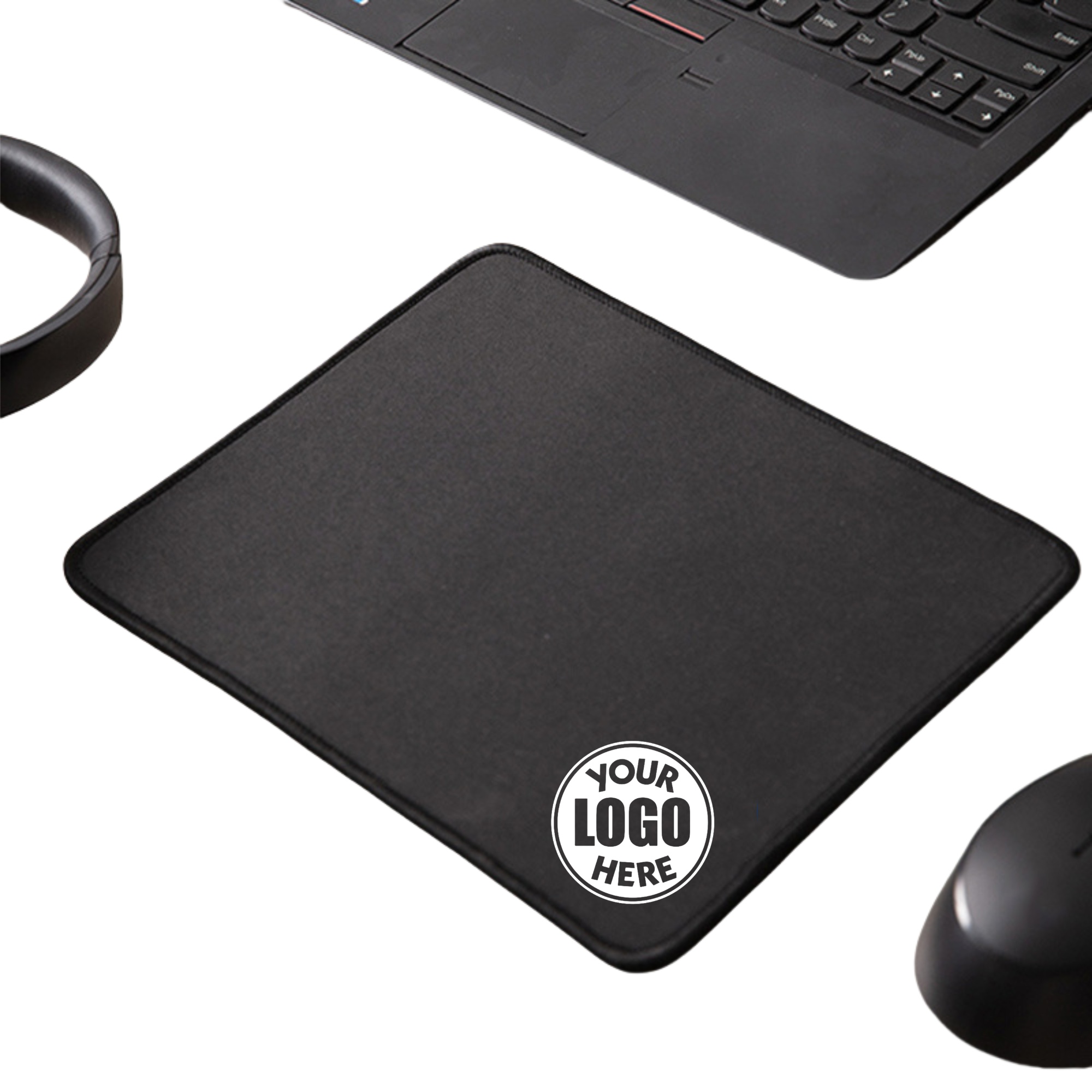 Mouse Pad w/Stitched Edge 2