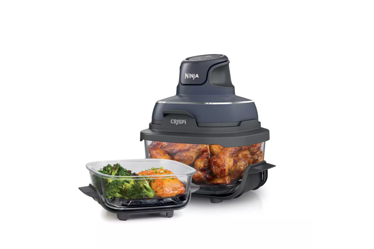 Ninja Crispi 4-in-1 Portable Glass Air Fryer Cooking System 1