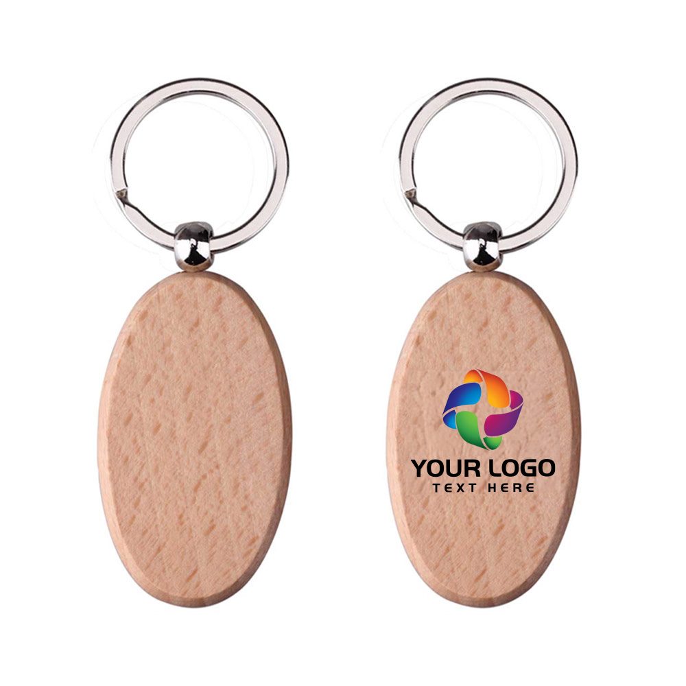 Promo Oval Wooden Key Holder 6