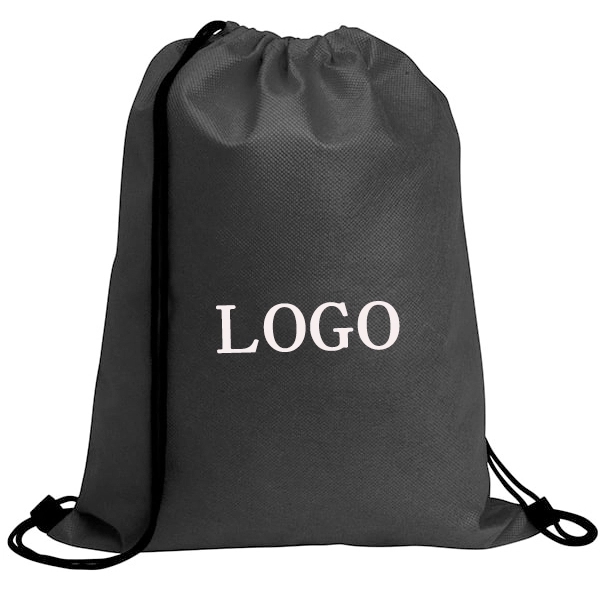 Non-Woven Drawstring Backpacks - 16.5 " x 13 " 3