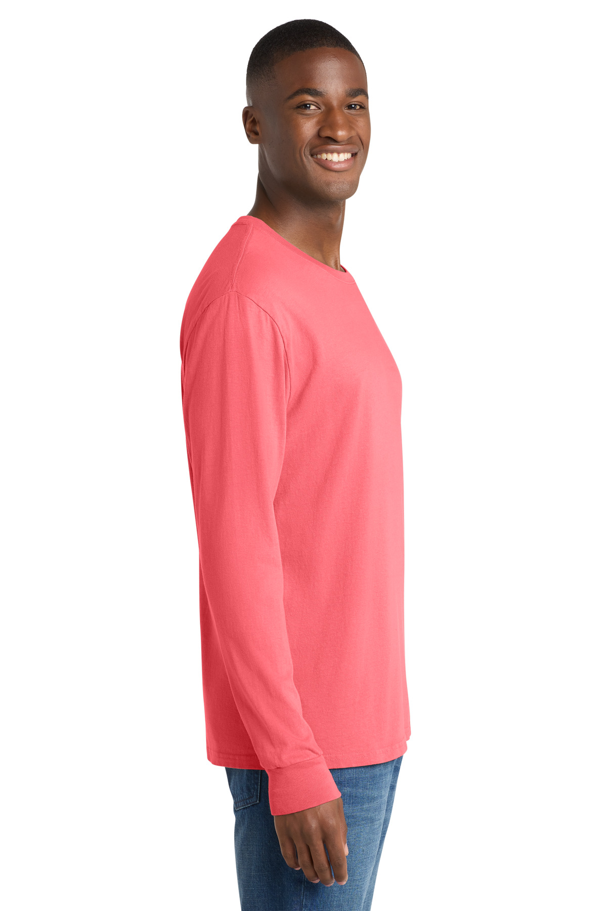 Port & Co Beach Wash Garment-Dyed Long Sleeve Tee PC099LS 36