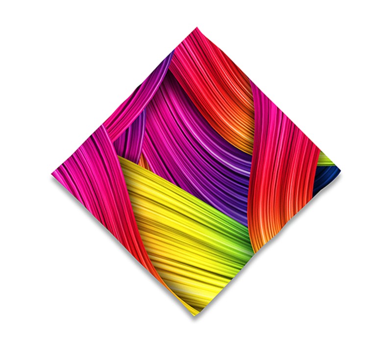 Sublimation Polyester Reusable Face Bandana 1