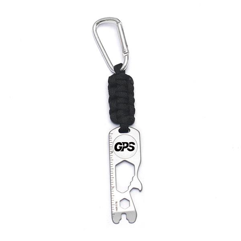 Outdoor Camping Multifunctional Tool Card Keychain 2