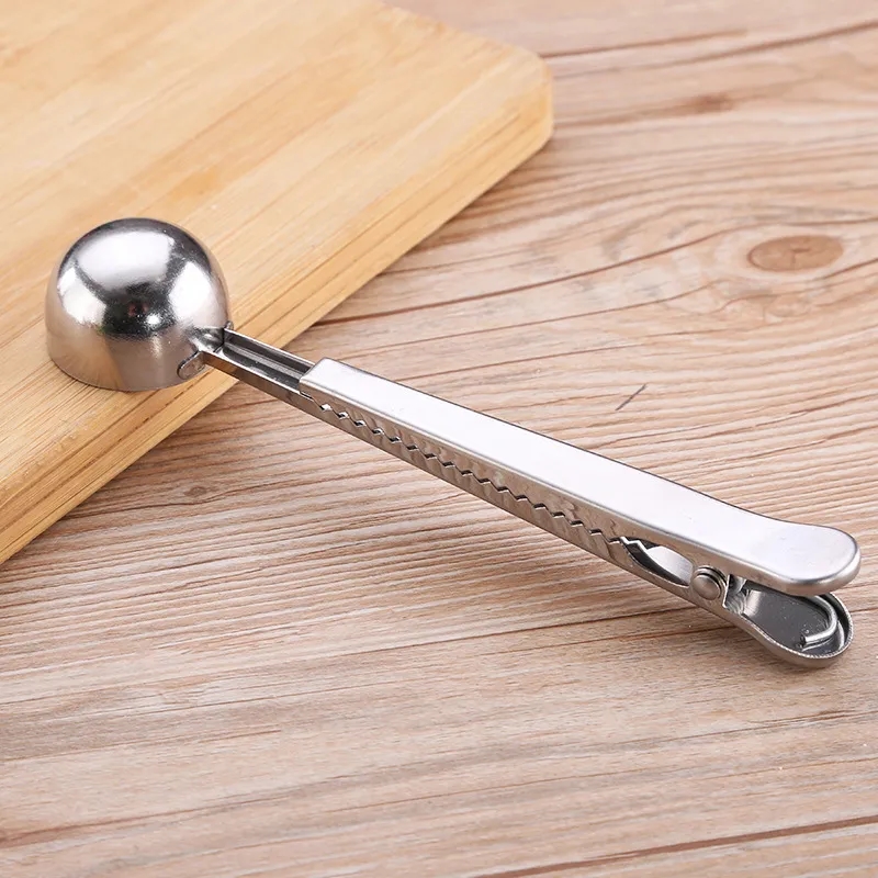 2 In 1 Stainless Steel Coffee Spoon 1