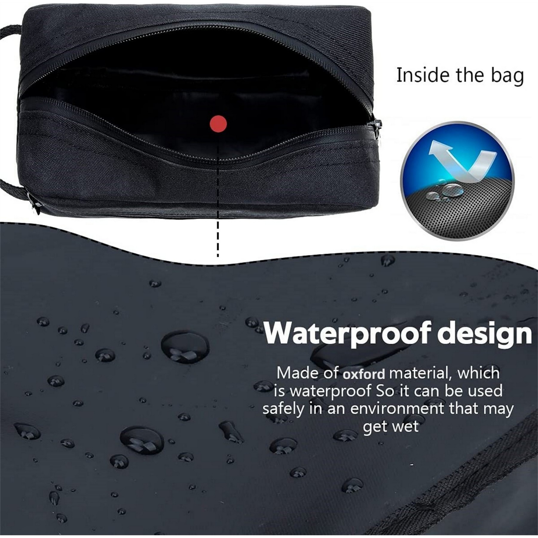 Travel Toiletry Bag For Women And Men 3