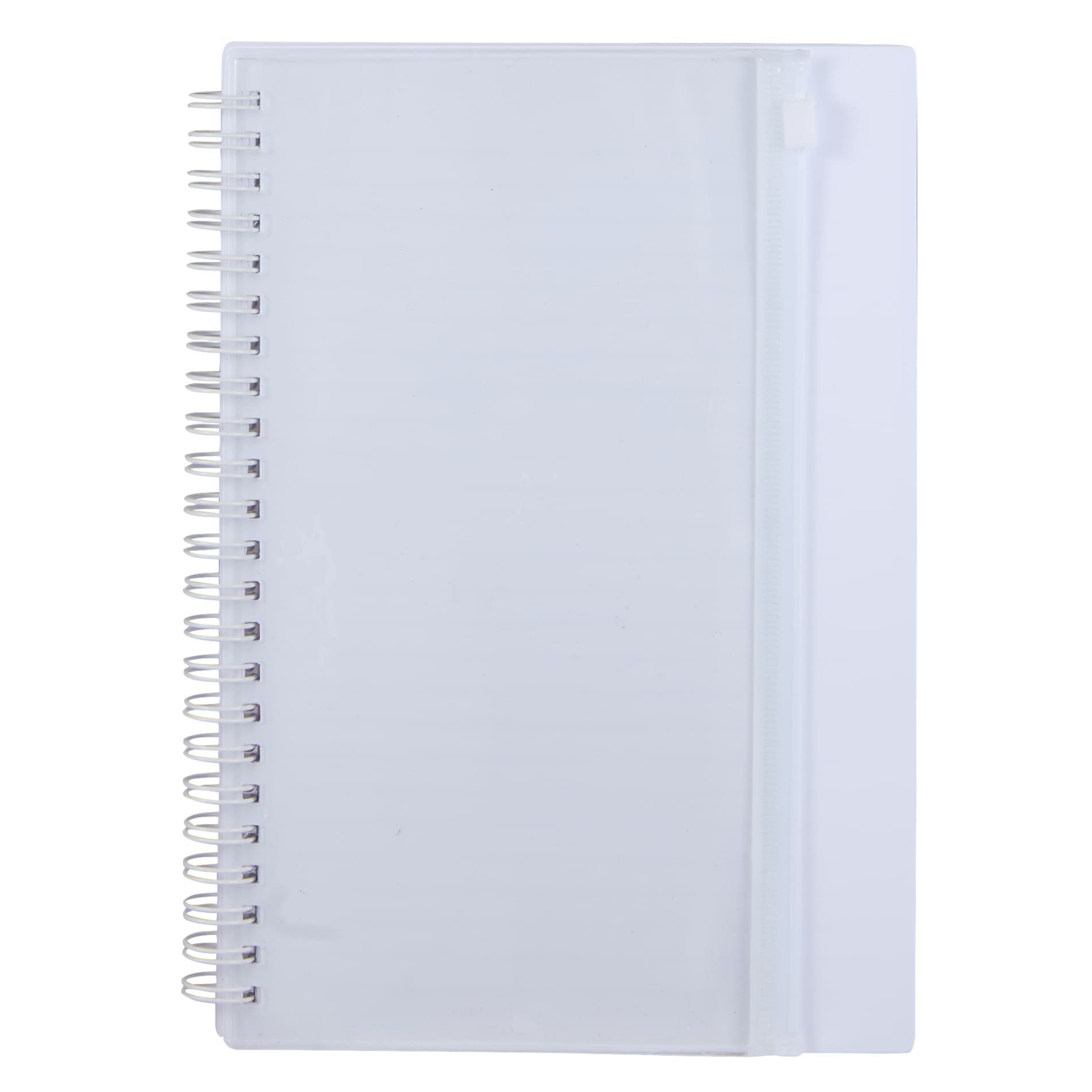 5.5" x 8.5" Spiral Notebook with Clear Pocket 125