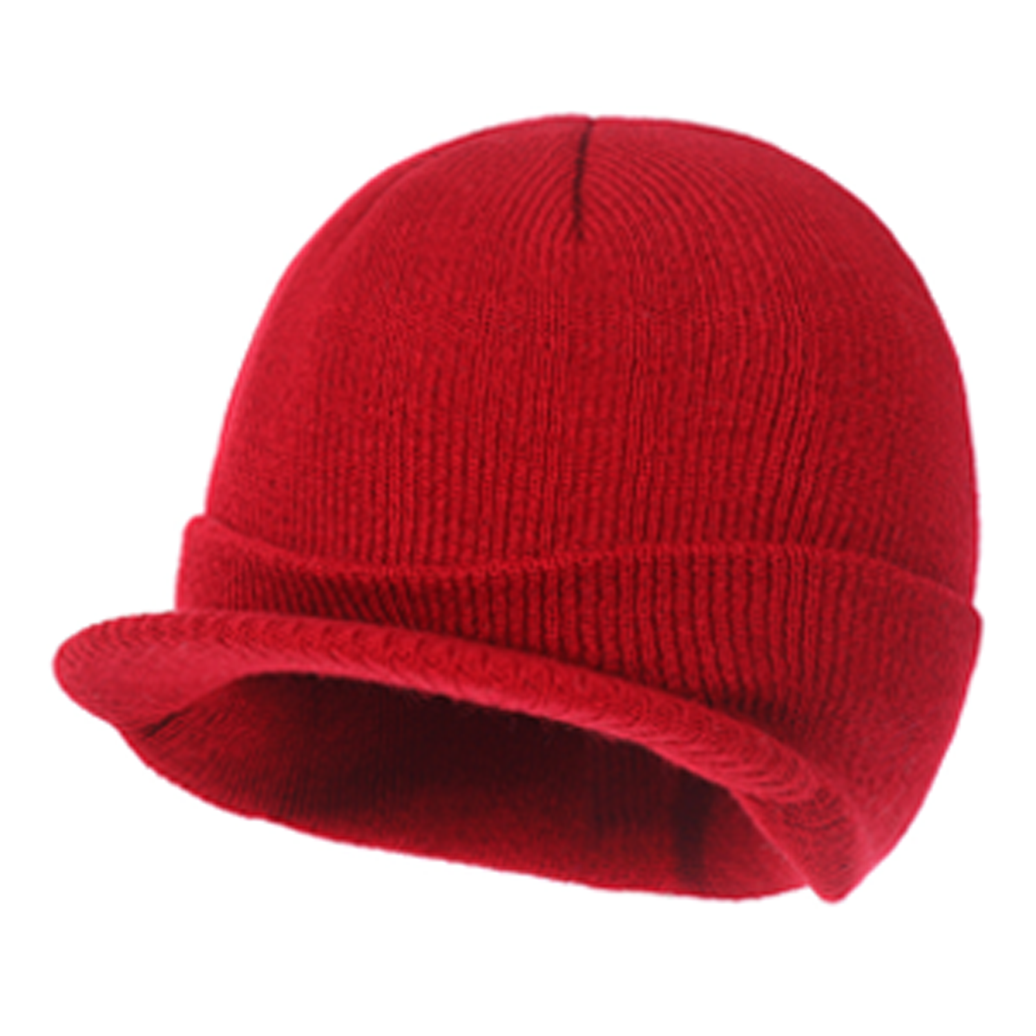 Large-Brimmed Woolen Knitted Warm Duckbill Cap 8