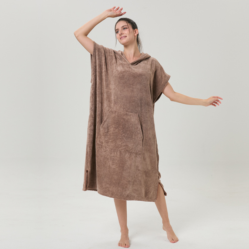 Surf Poncho Changing Robe with Hood 12