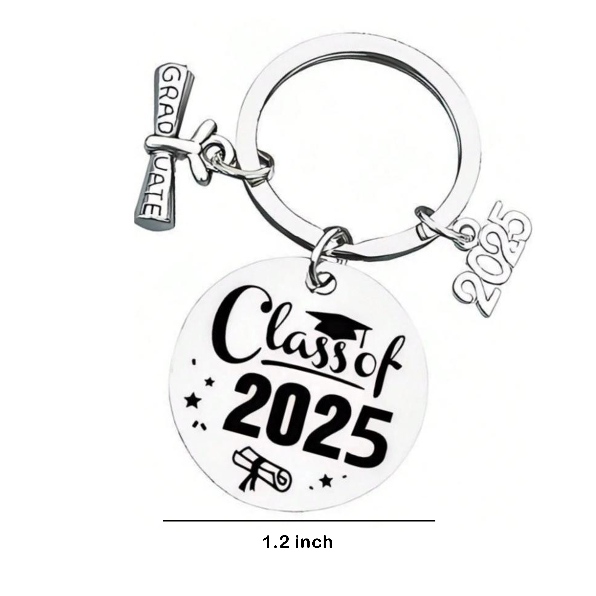 MOQ 50 2025 Graduation Keychain 2