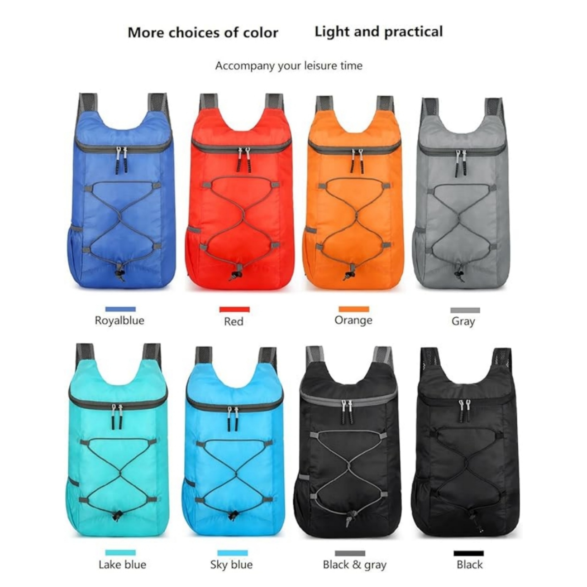 16L Hiking Foldable Travel Backpack 5