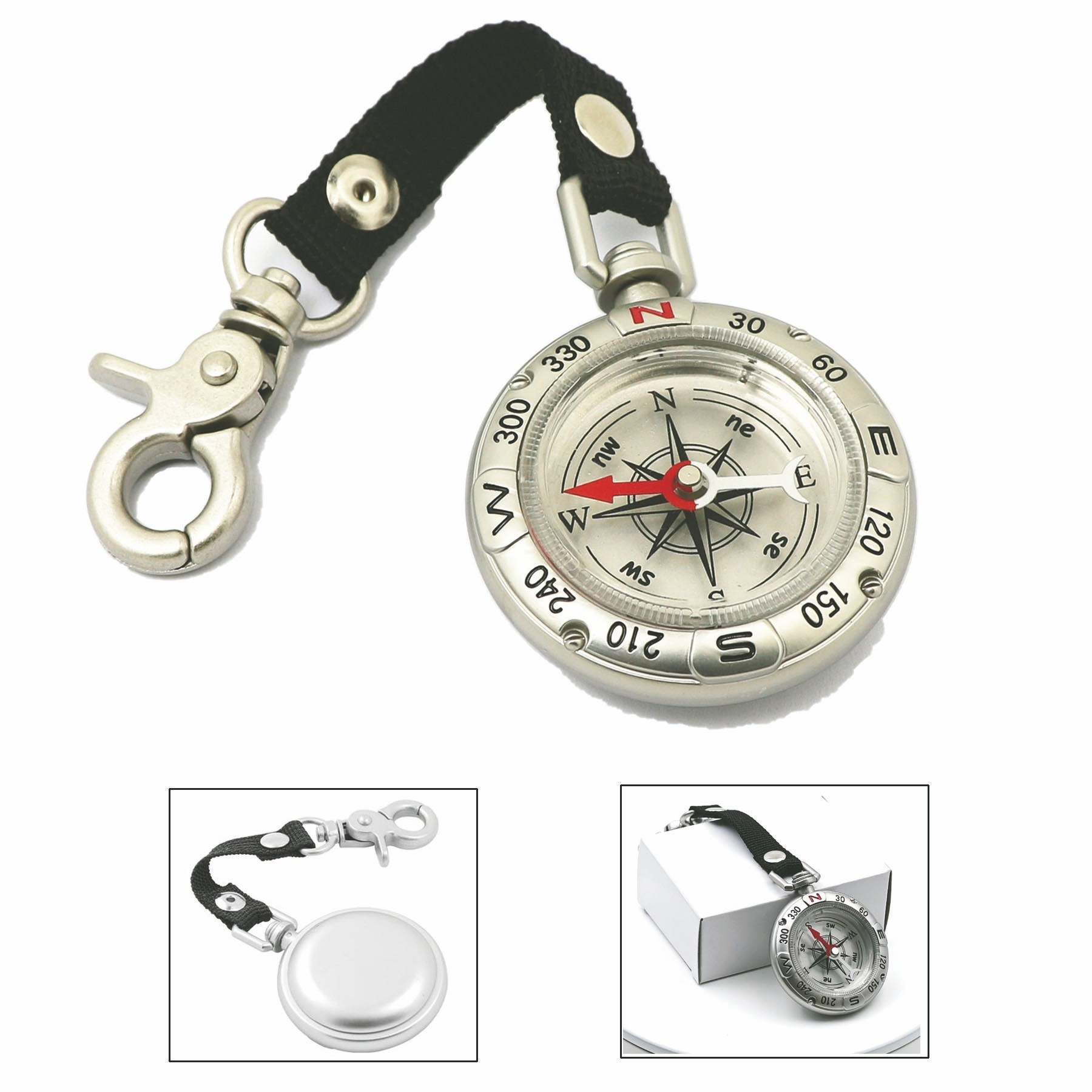 Compass Keychain/Carabiner 3