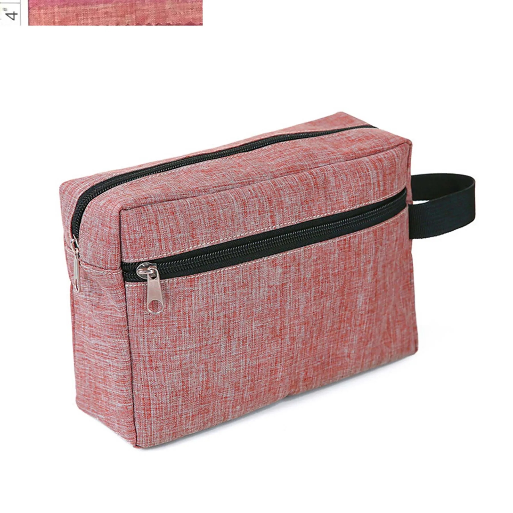 Double Layer Makeup Waterproof Cosmetic Bags 4