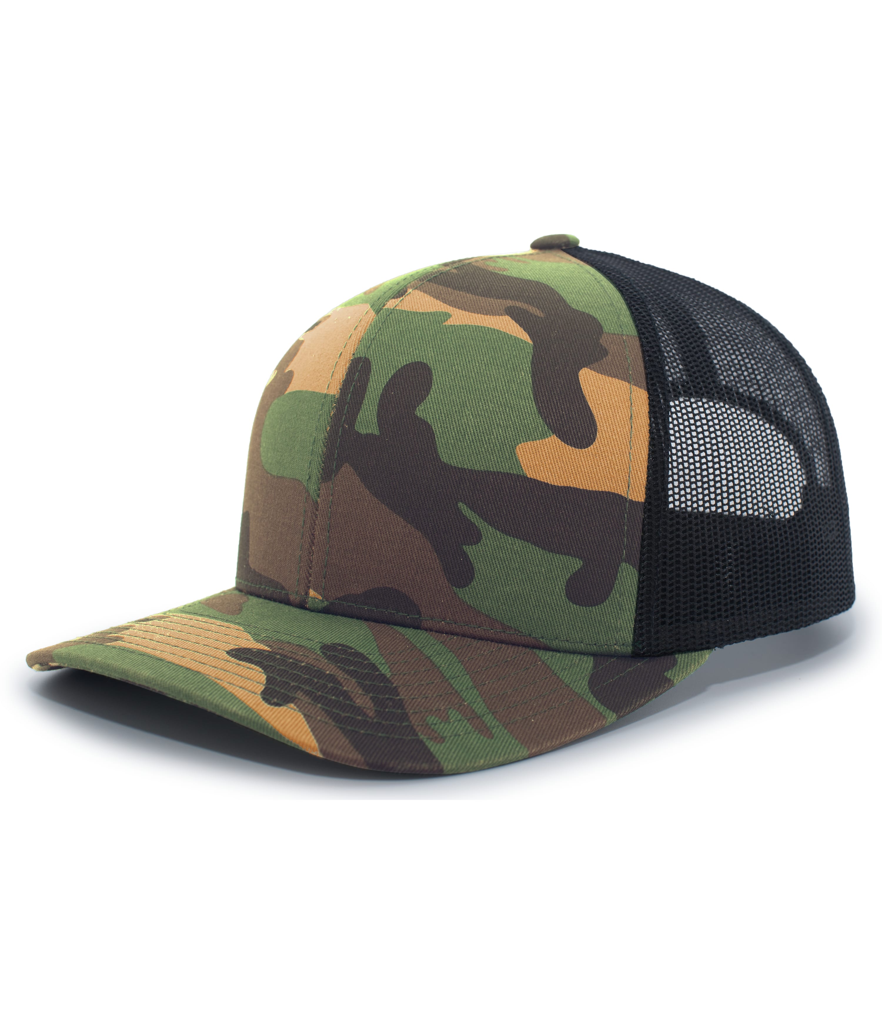 Camo Snapback Trucker Cap 5