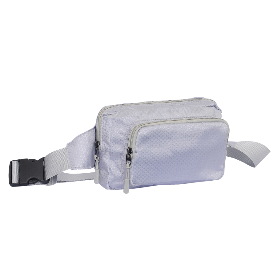 Rectangular Fanny Pack w/ 2 Pockets - Custom Logo 8.5x3.5x5.5 in