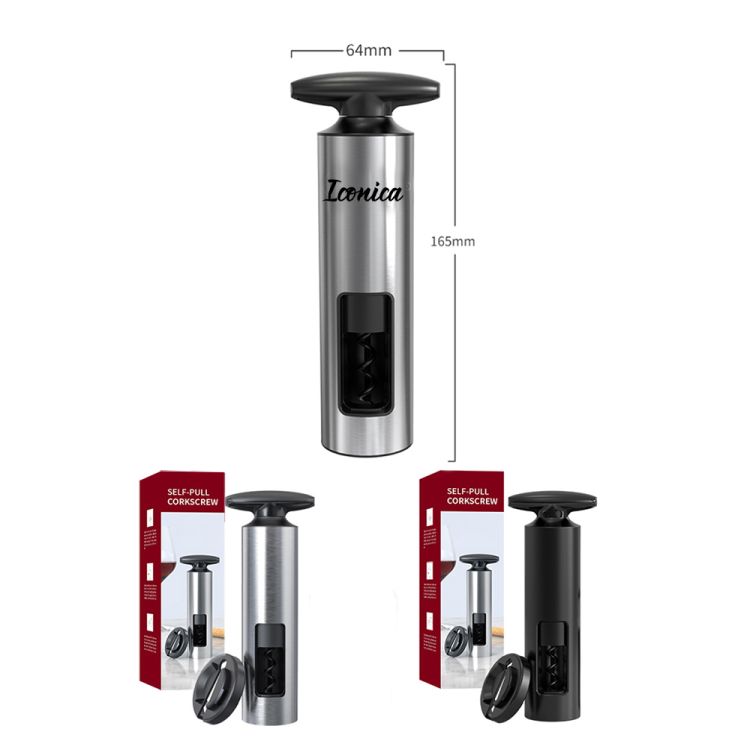 2-in-1 Self-Pulling Wine Opener 2