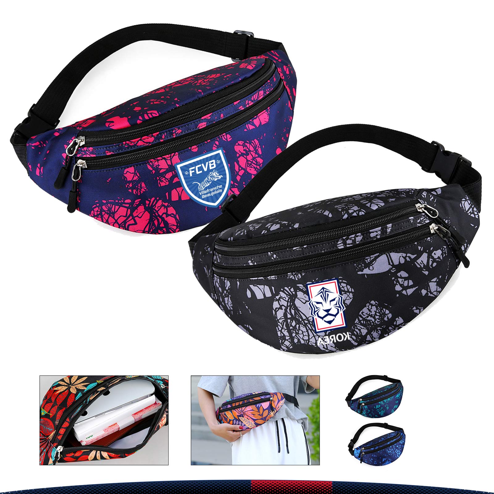 Zinky Crossbody Waist Bag 4