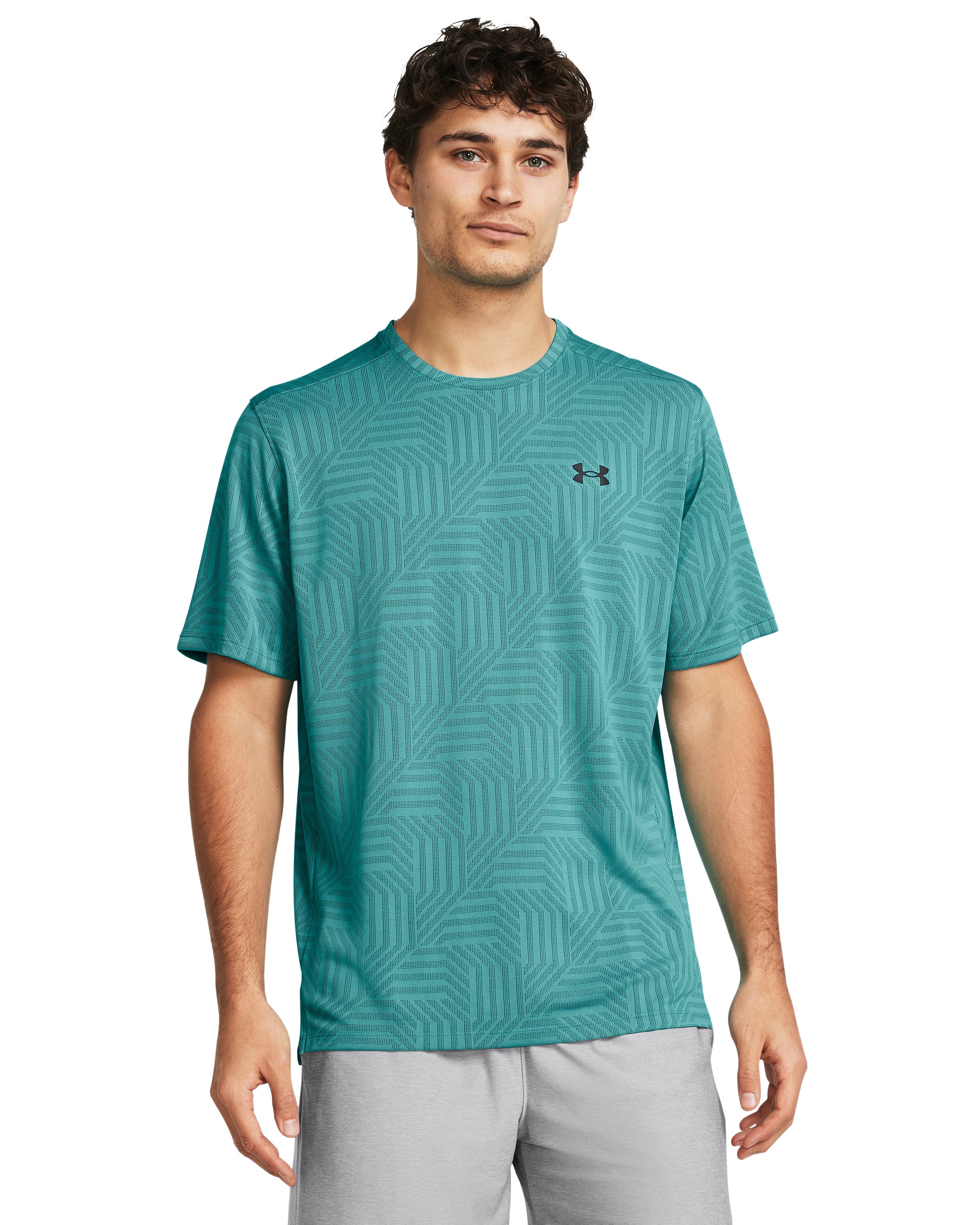 UA Tech Vent Geotessa Men's Short Sleeve 11