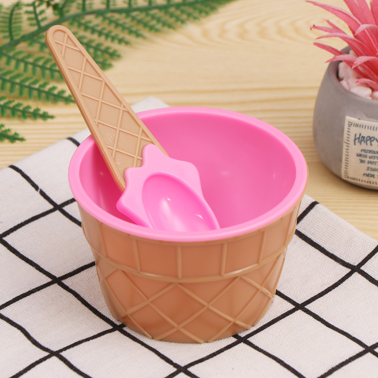 Reusable Ice Cream Bowls and Spoons 2