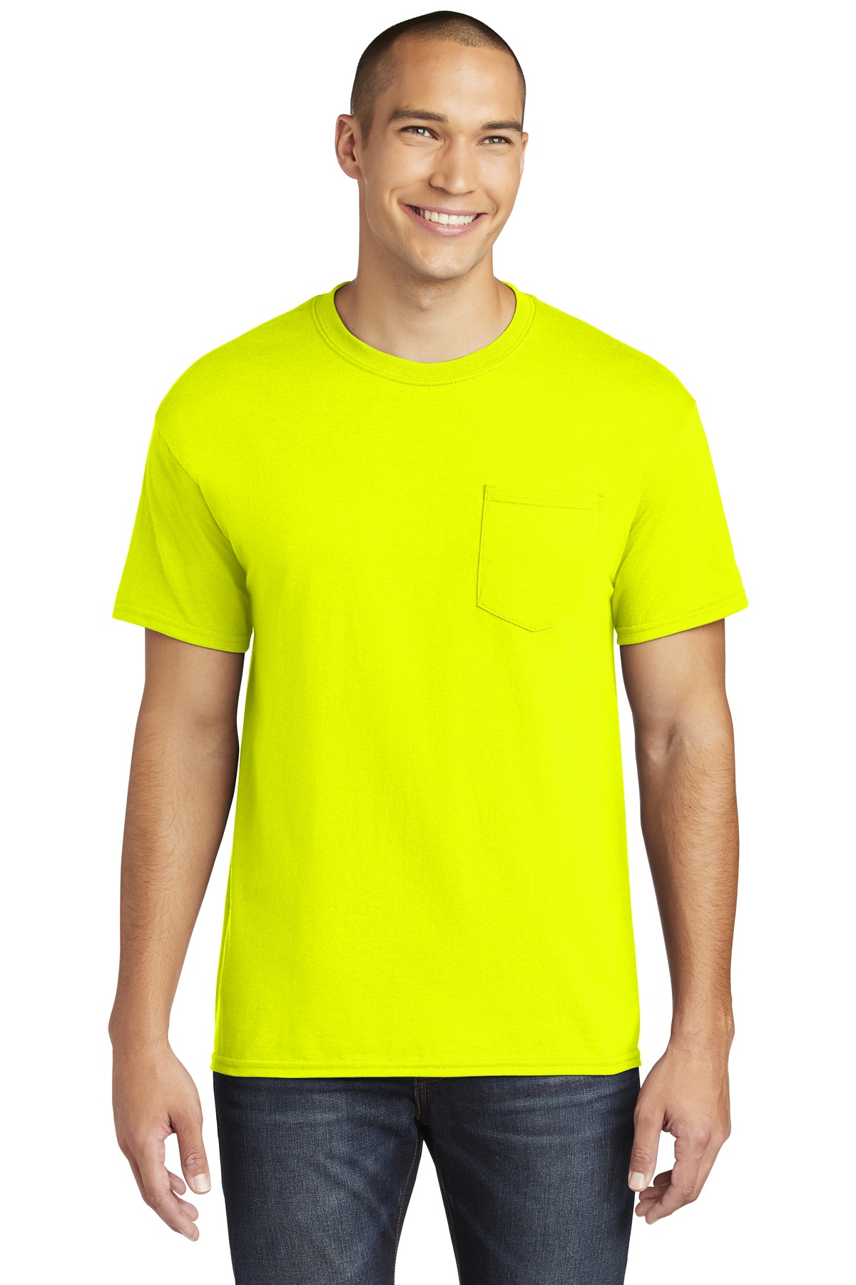 Gildan Heavy Cotton 100% Cotton Pocket T-Shirt. 5300 13