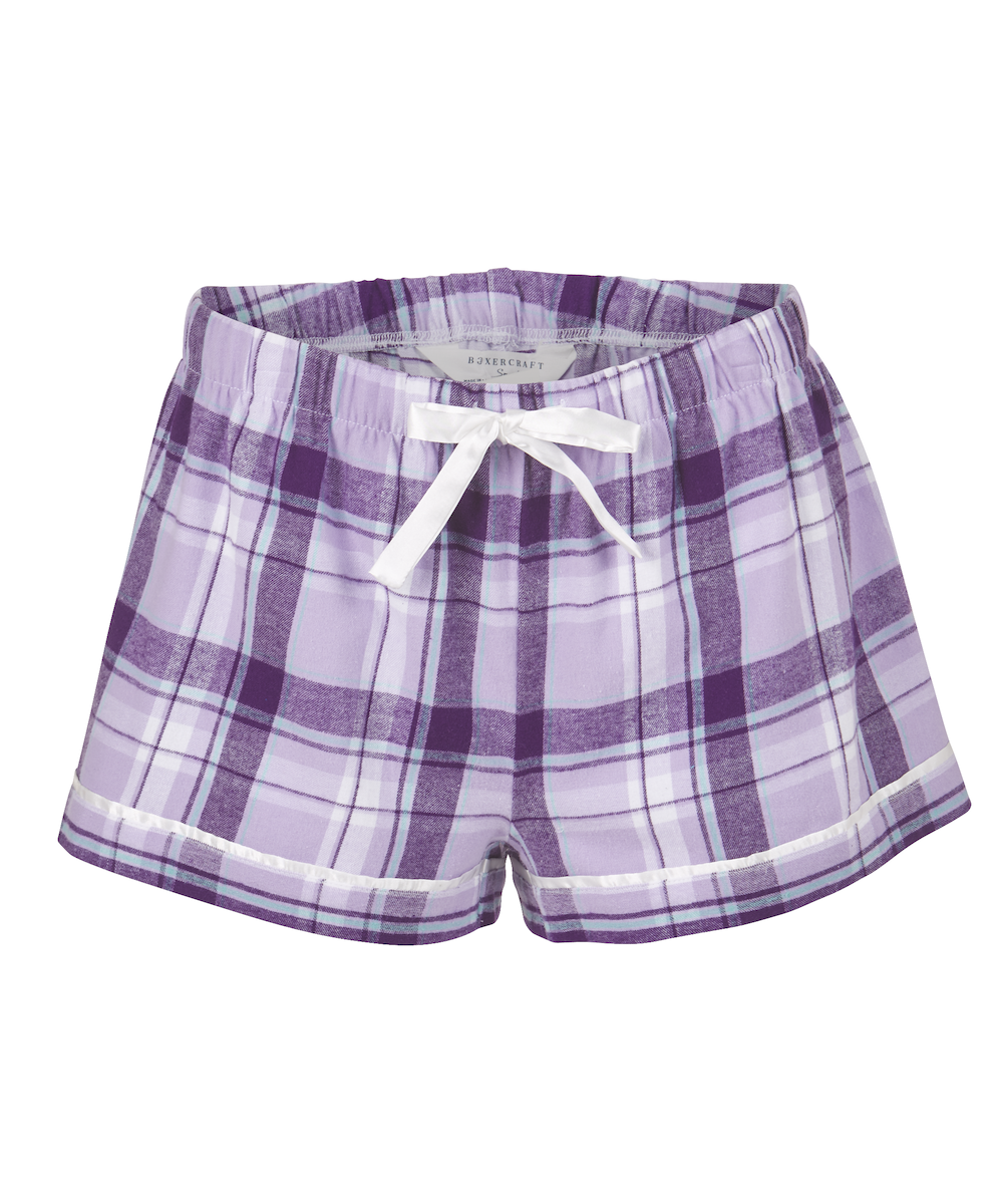 BOXERCRAFT WOMEN'S FLANNEL SHORT 10