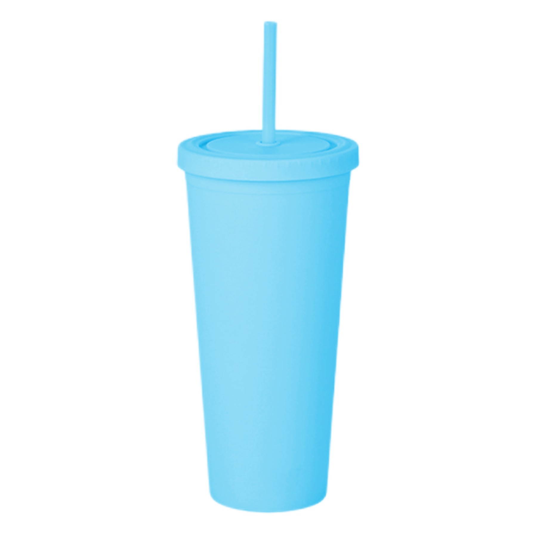 22Oz Plastic Straw Cup 2